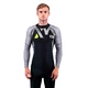 Pánske tričko pre vodné športy Aqua Marina Division - šedá