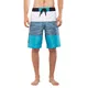 Men’s Board Shorts Aqua Marina Division - Blue-White - Blue-White