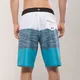 Men’s Board Shorts Aqua Marina Division - Blue-White