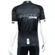 Short-Sleeved Cycling Jersey Crussis ONE - Black/White