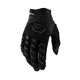 Motokrosové rukavice 100% Airmatic - čierna - čierna