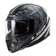 Motorcycle Helmet LS2 FF320 Stream Evo Throne Black Titanium - Throne Black Titanium - Throne Black Titanium