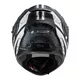 Motorradhelm LS2 FF320 Stream Evo Throne Black Titanium - Thron aus schwarzem Titan