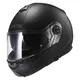 Motorradklapphelm LS2 Strobe - schwarz glänzend