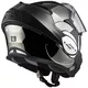 Flip-Up Motorcycle Helmet LS2 FF399 Valiant Chrome