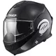 Výklopná prilba LS2 FF399 Valiant Solid - Matt Black - Gloss Black