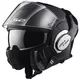 LS2 FF399 Valiant Motorradklapphelm - Noir Matt Black