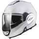 Výklopná prilba LS2 FF399 Valiant Solid - Matt Black - Gloss White