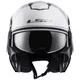 Flip-Up Motorcycle Helmet LS2 FF399 Valiant - Titanium