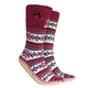 Heated Sock Slippers Glovii GQ5L - Red-White-Grey - Red-White-Grey