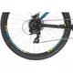 Horský bicykel Ghost Kato Base 26" - Black / Blue / Yellow