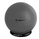 Gymnastický míč inSPORTline Top Ball 65 cm se základnou BallBase - tmavě šedá - tmavě šedá