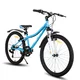 Juniorské horské kolo Hiland Climber 24" • 125-150 cm - černá