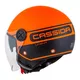 Motorcycle Helmet Cassida Handy Plus Linear Pearl Matte Orange/Black