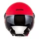 Motorradhelm Cassida Handy Plus Linear rot matt/schwarz