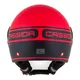 Motorcycle Helmet Cassida Handy Plus Linear Pearl Matte Red/Black