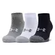 Unisex Low-Cut Socks Under Armour HeatGear – 3 Pairs - Black - Steel