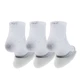 Unisex kotníkové ponožky Under Armour Heatgear Locut 3 páry - Black