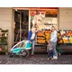 Vozík za kolo Qeridoo KidGoo 1 Sport - Petrol Blue