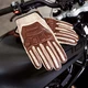 Bőr motoros kesztyű W-TEC Retro Gloves - barna-bézs, L