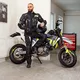 Motoros kabát W-TEC Aircross - fekete-fluor sárga