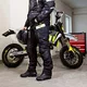 W-TEC Bolter Motorradschuhe - schwarz