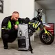 Motoros kabát W-TEC Aircross - fekete-szürke