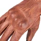 Kožené moto rukavice W-TEC Dahmer - 2.jakost - světle hnědá