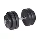 Plate-Loaded Dumbbell Set w/ Bench inSPORTline CEM 180 + 40 cm/30 mm 105 kg