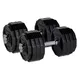 Single-Handed Plate-Loaded Dumbbell Set inSPORTline Ruberton 2 x 20 kg