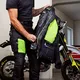 Motoros kabát W-TEC Aircross - fekete-fluor sárga