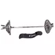 Olympijský nakladací set inSPORTline Biceps HAMERTON 120 cm/50 mm 10-45kg