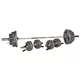 Olympia-Belastungsset inSPORTline Hamerton 180 cm+50 cm/50 mm 150 kg