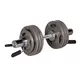 Olympijský nakladací set inSPORTline Hamerton 180 cm+50 cm/50 mm 7,5-150kg