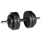 Single-Handed Plate-Loaded Dumbbell Set inSPORTline CEM 2 x 3-12.5 KG