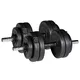 Single-Handed Plate-Loaded Dumbbell Set inSPORTline CEM 2 x 3-12.5 KG