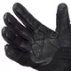 W-TEC Mareff Leder Motorradhandschuhe - schwarz