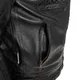 Men’s Leather Motorcycle Jacket W-TEC Urban Noir