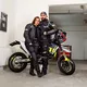 Touring Motorcycle Jacket W-TEC Excellenta Evo - Thunderstorm Gray