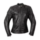 Women’s Leather Motorcycle Jacket W-TEC Urban Noir Lady - Black - Black