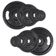 Cast Iron Olympic Weight Plate Set inSPORTline Castblack 2 – 20 kg