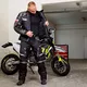 Touring Motorcycle Jacket W-TEC Excellenta Evo - Thunderstorm Gray