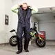 Motorcycle Rain Suit W-TEC Smedava - Black-Fluo