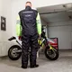 Motorcycle Rain Suit W-TEC Smedava - Black-Fluo