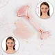 Face Roller & Gua Sha Set inSPORTline Rosado