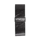 Tennis Racket Grip Tape Spartan Super Tacky 0.6mm - White - Black