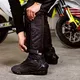 W-TEC Bolter Motorradschuhe - schwarz