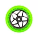 Roller kerék LMT L Wheel 115 mm ABEC 9 csapággyal - fekete-zöld