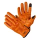 Leather Motorcycle Gloves W-TEC Dahmer - Light Brown - Light Brown