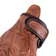 Leather Motorcycle Gloves W-TEC Dahmer - Dark Brown